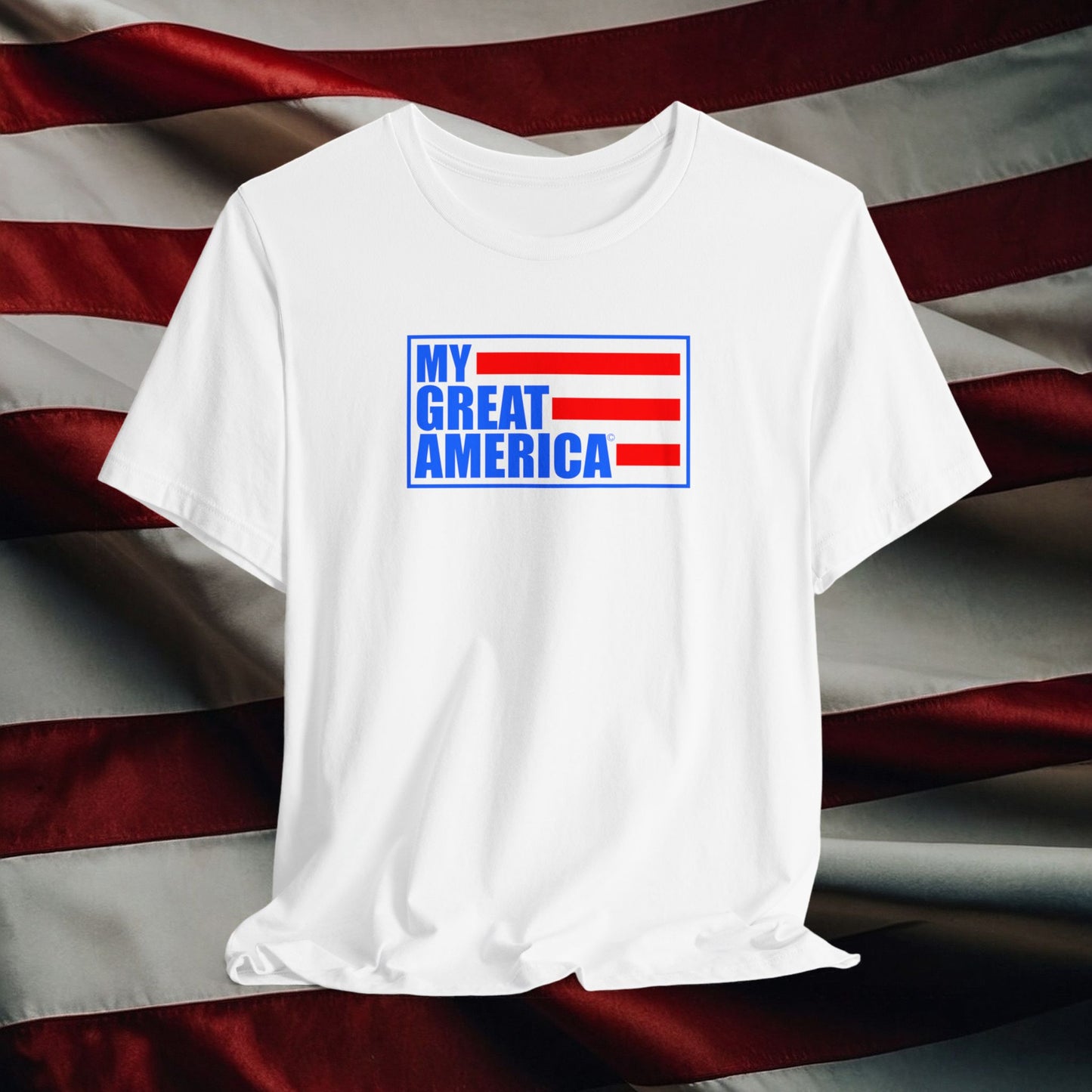 My Great America Logo - Unisex Jersey Short Sleeve Tee