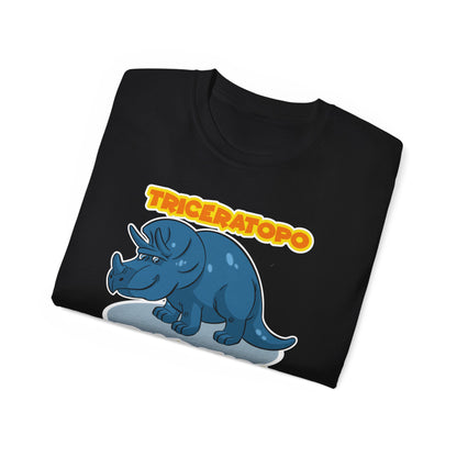 DinoSapiens Triceratops by MundoMonito Unisex Ultra Cotton Tee