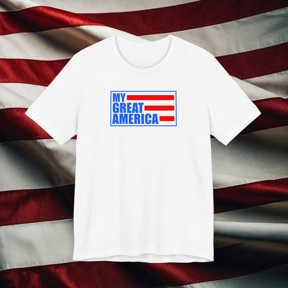 My Great America Logo - Unisex Jersey Short Sleeve Tee