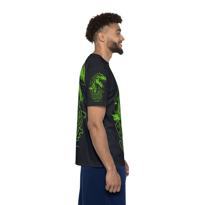 Beast Mode - Full T Rex - Gym Perron Men's Sports Jersey (AOP)