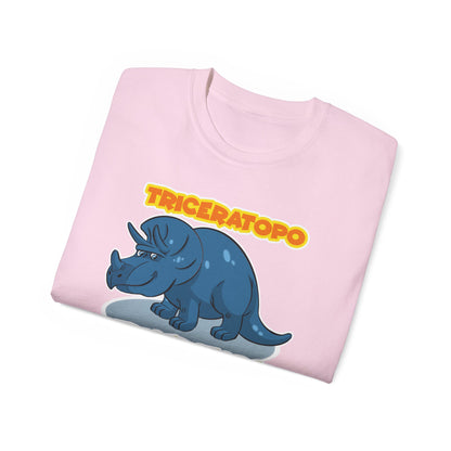 DinoSapiens Triceratops by MundoMonito Unisex Ultra Cotton Tee