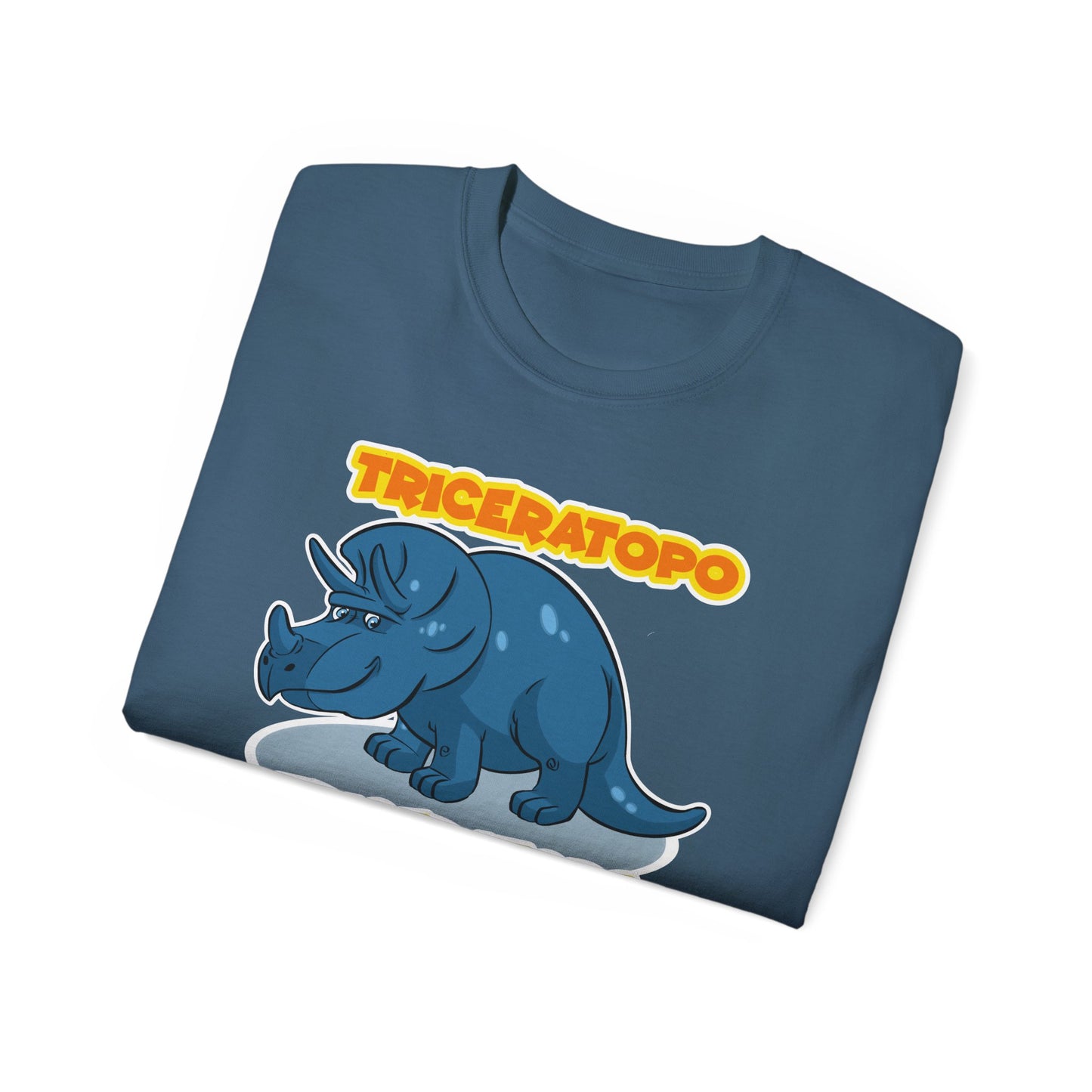 DinoSapiens Triceratops by MundoMonito Unisex Ultra Cotton Tee