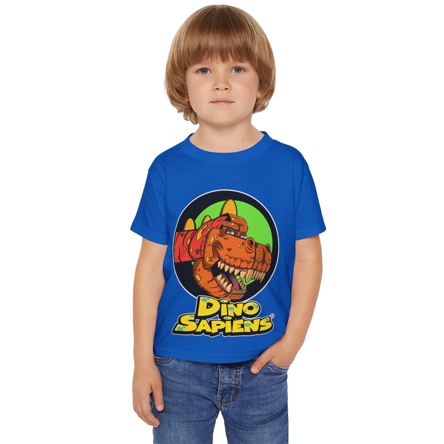 Diny DinoSapiens by MundoMonito Heavy Cotton™ Toddler T-shirt