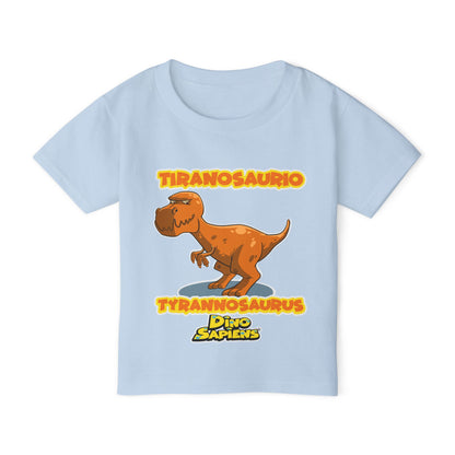 DinoSapiens Tyrannosaurus  by MundoMonito Heavy Cotton™ Toddler T-shirt