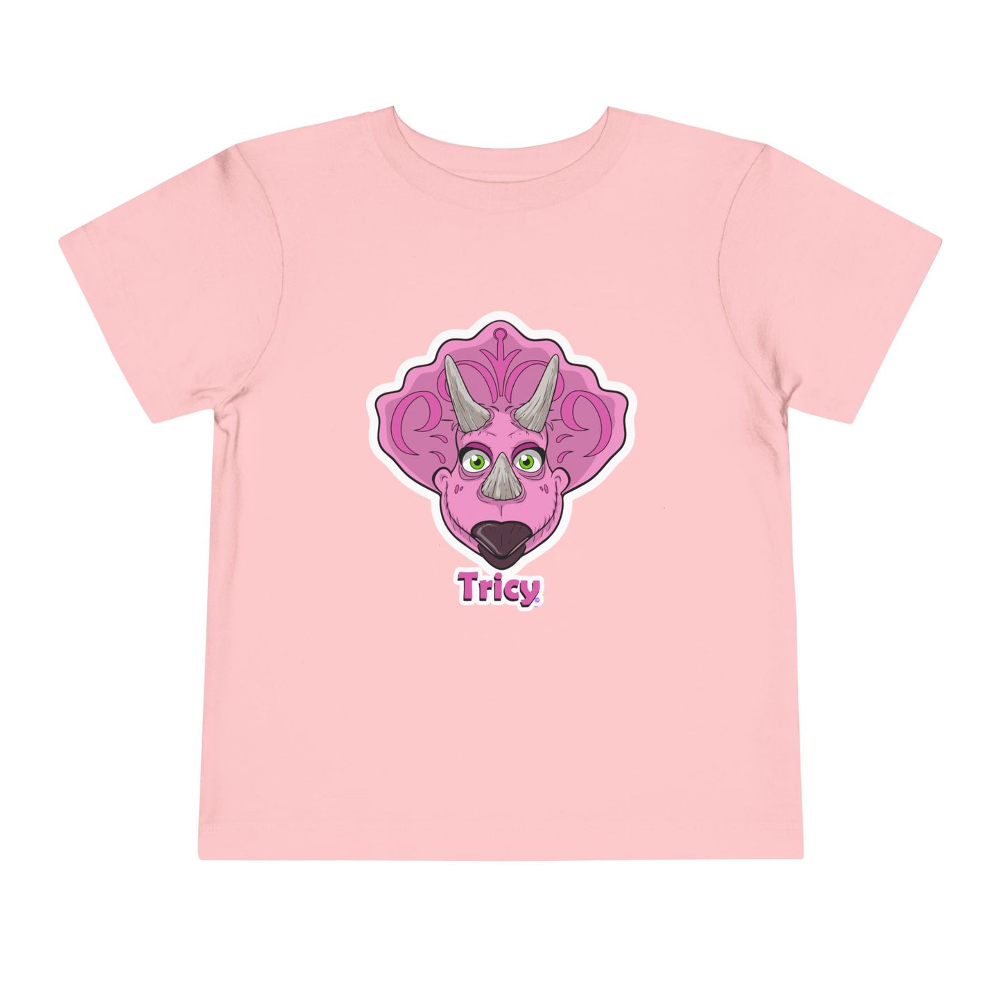 Tricy - DinoSapiens  Toddler Tee – 'Tricy' Dinosaur Short Sleeve Shirt for Kids