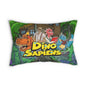 DinoSapiens   Spun Polyester Lumbar Pillow by MundoMonito