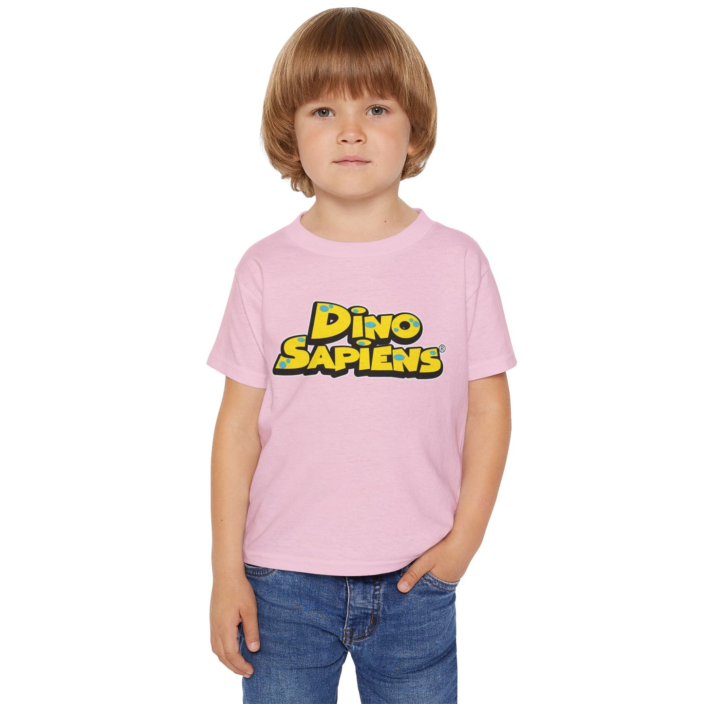 DinoSapiens by MundoMonito Heavy Cotton™ Toddler T-shirt