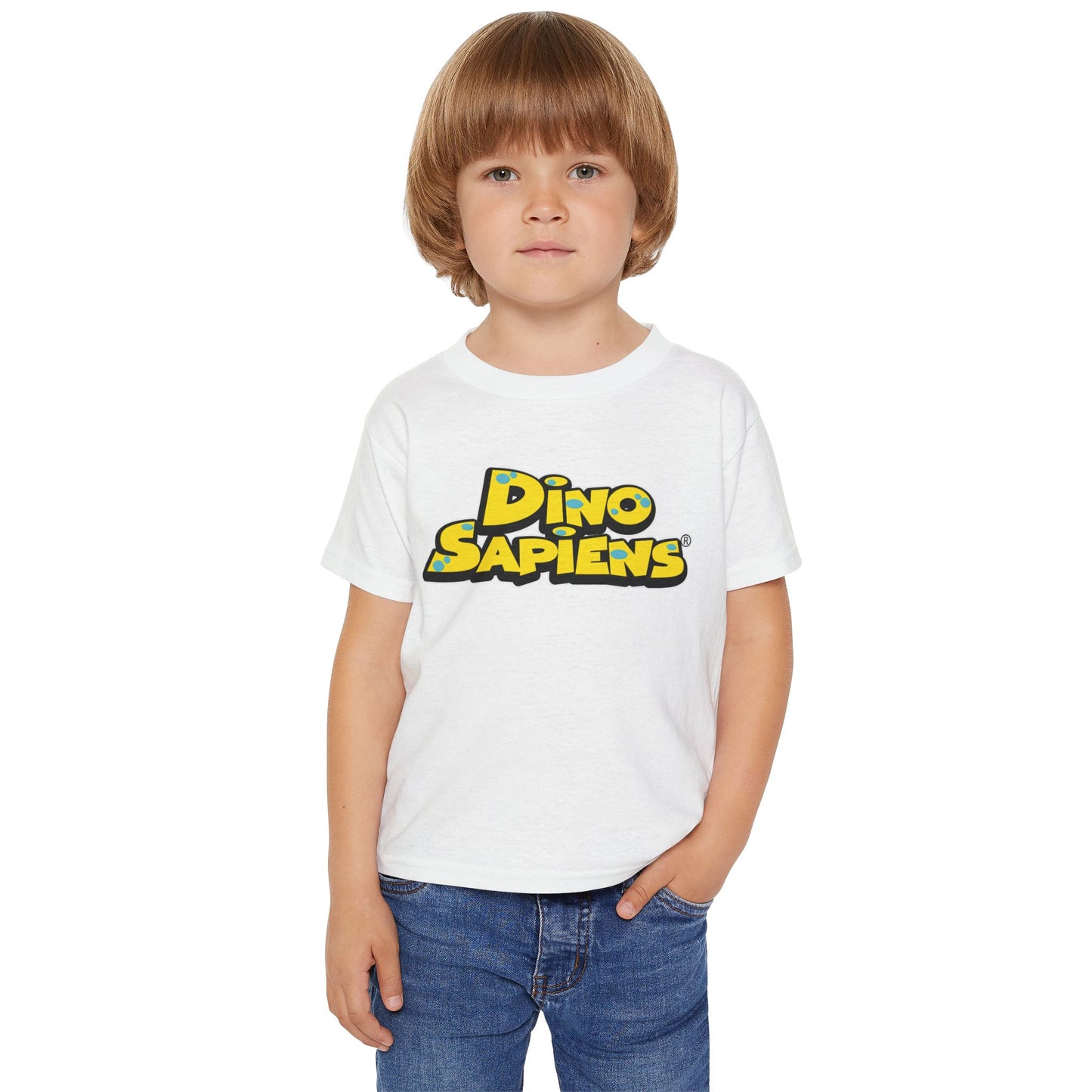 DinoSapiens by MundoMonito Heavy Cotton™ Toddler T-shirt