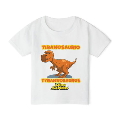 DinoSapiens Tyrannosaurus  by MundoMonito Heavy Cotton™ Toddler T-shirt