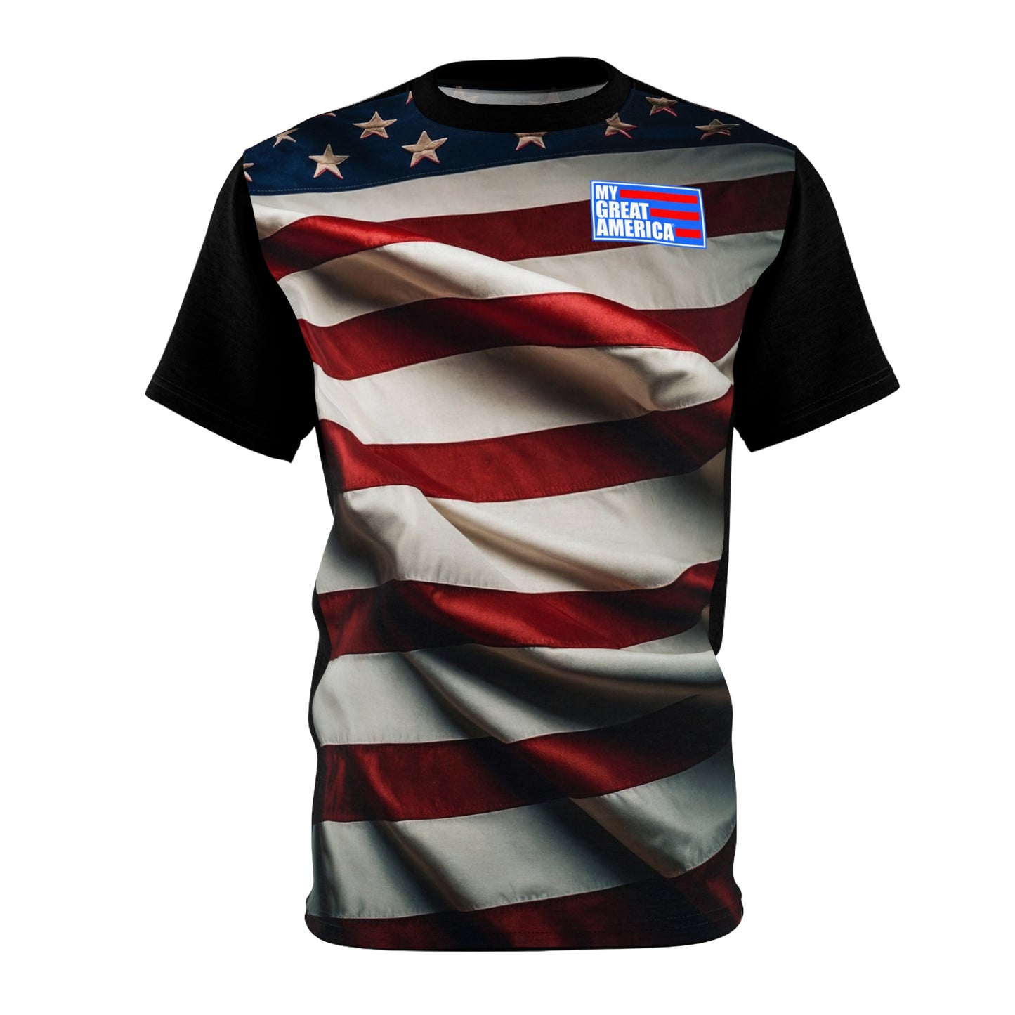 Flag - My Great America - Unisex Cut & Sew Tee (AOP)