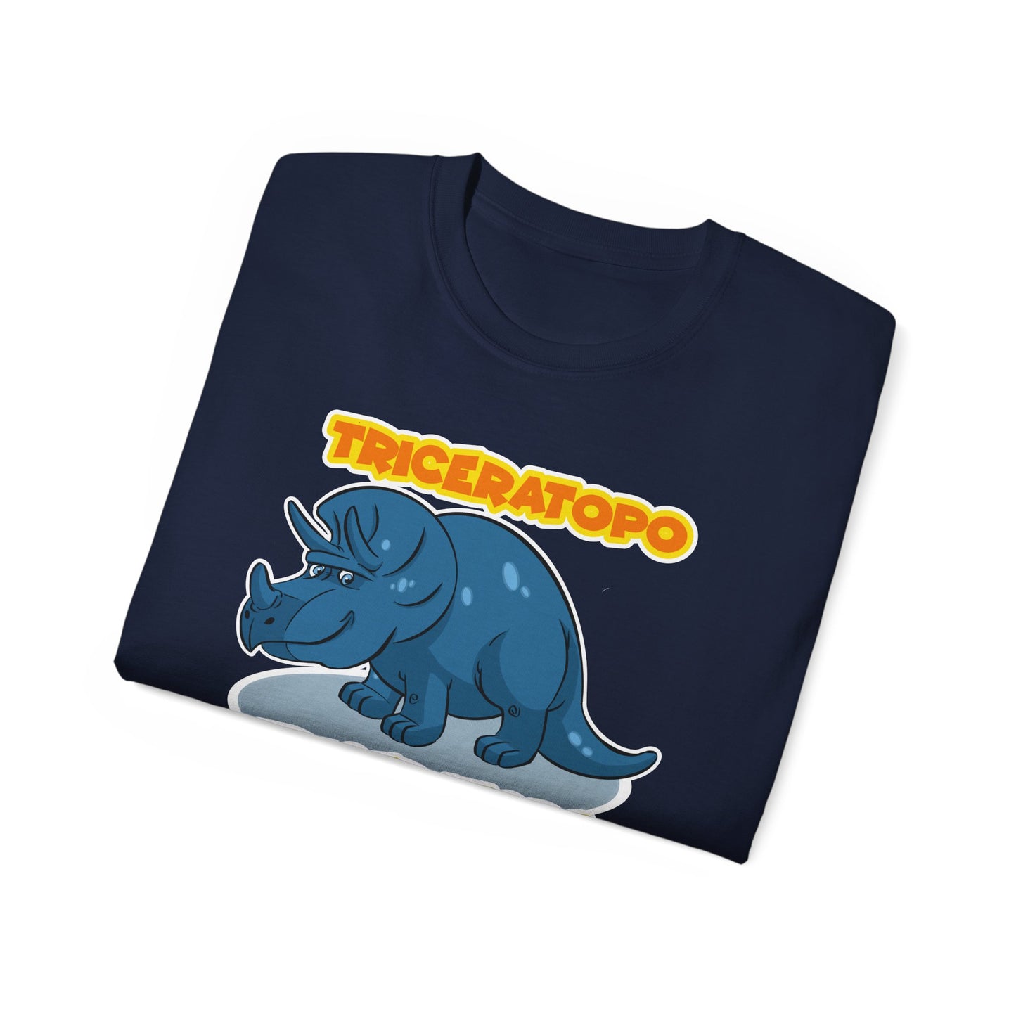 DinoSapiens Triceratops by MundoMonito Unisex Ultra Cotton Tee