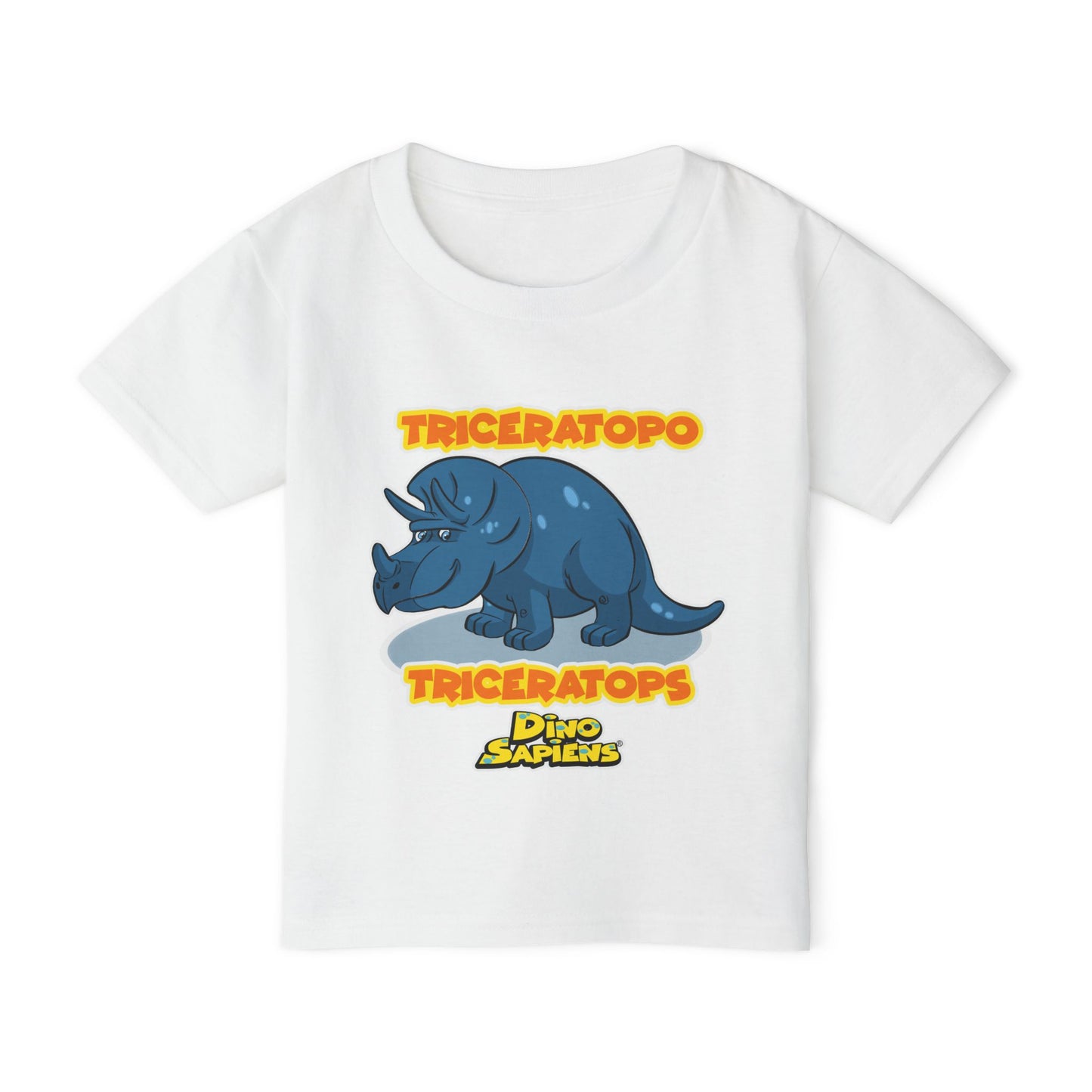 DinoSapiens Triceratops by MundoMonito Heavy Cotton™ Toddler T-shirt