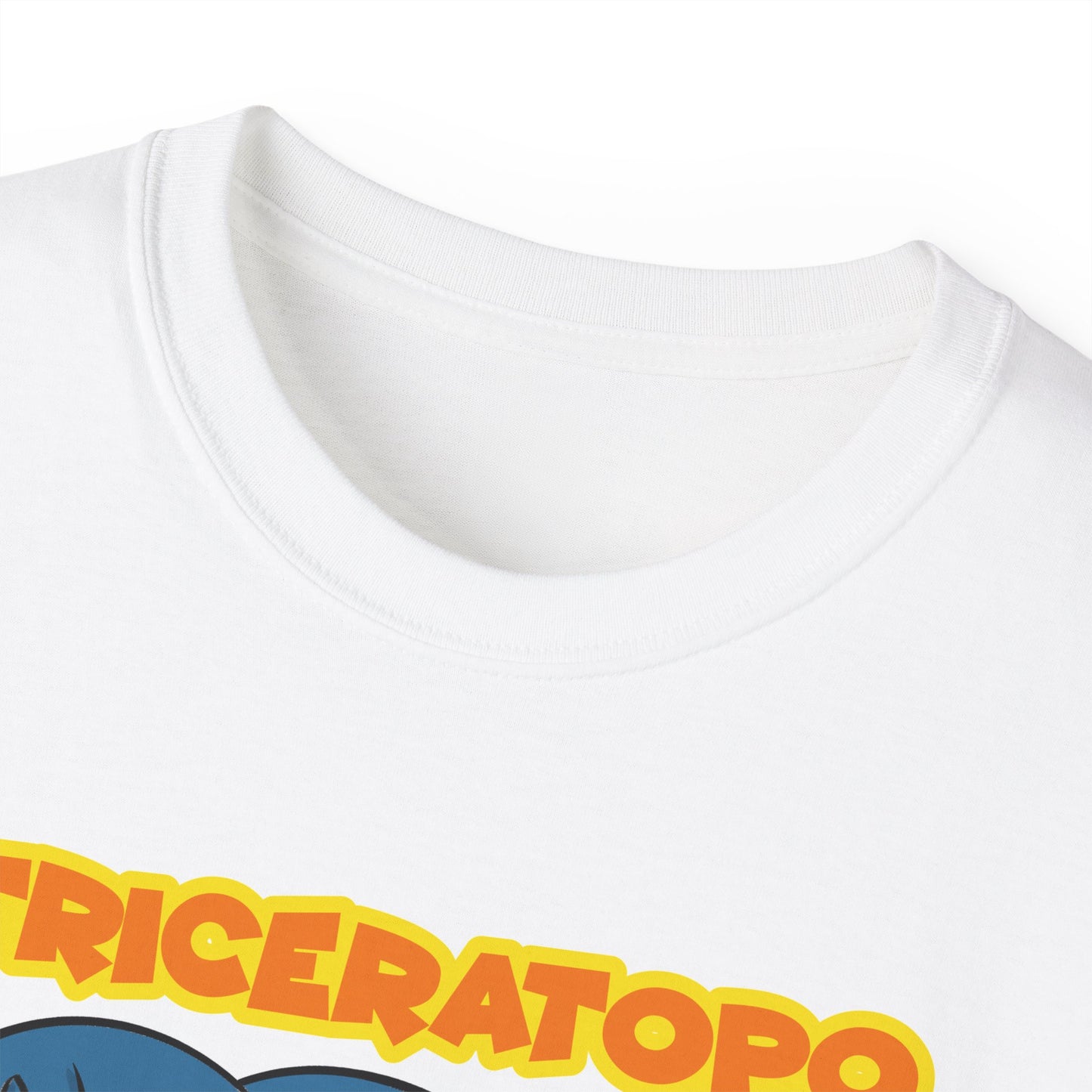 DinoSapiens Triceratops by MundoMonito Unisex Ultra Cotton Tee