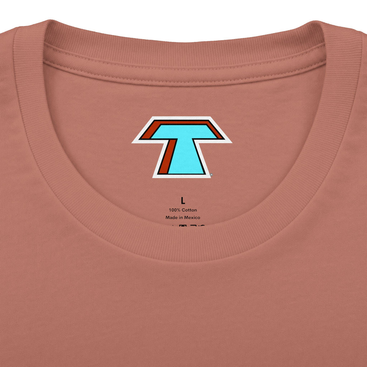 Tacoma Triceratops Football Mascot Tee — Retro Sports Dino Graphic T-Shirt. Designed by Yorch Enciso