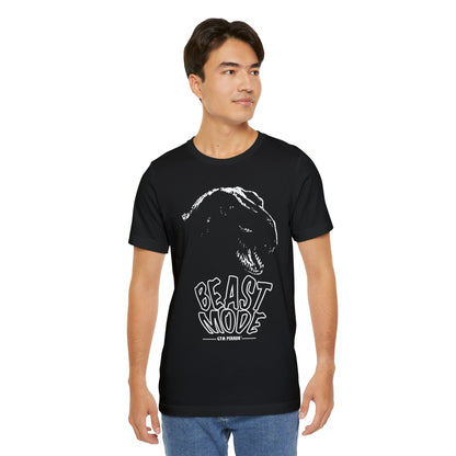 Beast Mode -T-Rex - Gym Perron -1Unisex Jersey T-Shirt