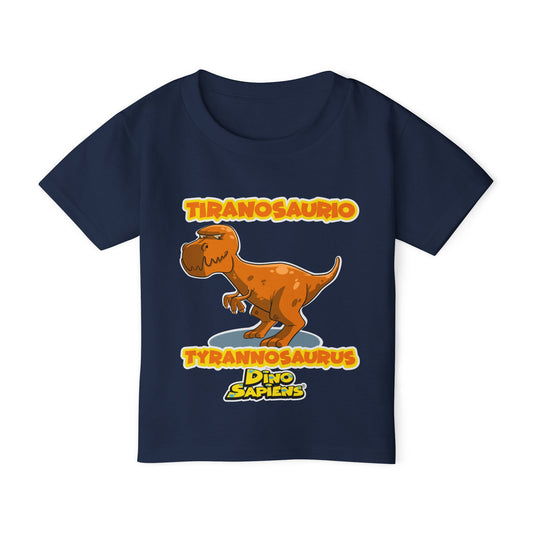 DinoSapiens Tyrannosaurus  by MundoMonito Heavy Cotton™ Toddler T-shirt