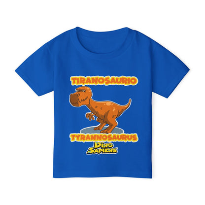 DinoSapiens Tyrannosaurus  by MundoMonito Heavy Cotton™ Toddler T-shirt