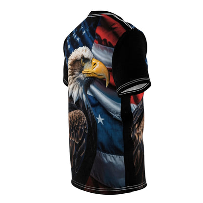 Eagle & Flag - Great America - Unisex Cut & Sew Tee (AOP)