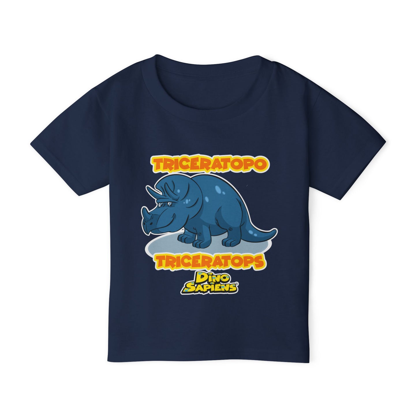 DinoSapiens Triceratops by MundoMonito Heavy Cotton™ Toddler T-shirt