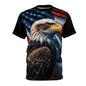 Eagle & Flag - Great America - Unisex Cut & Sew Tee (AOP)