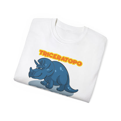 DinoSapiens Triceratops by MundoMonito Unisex Ultra Cotton Tee