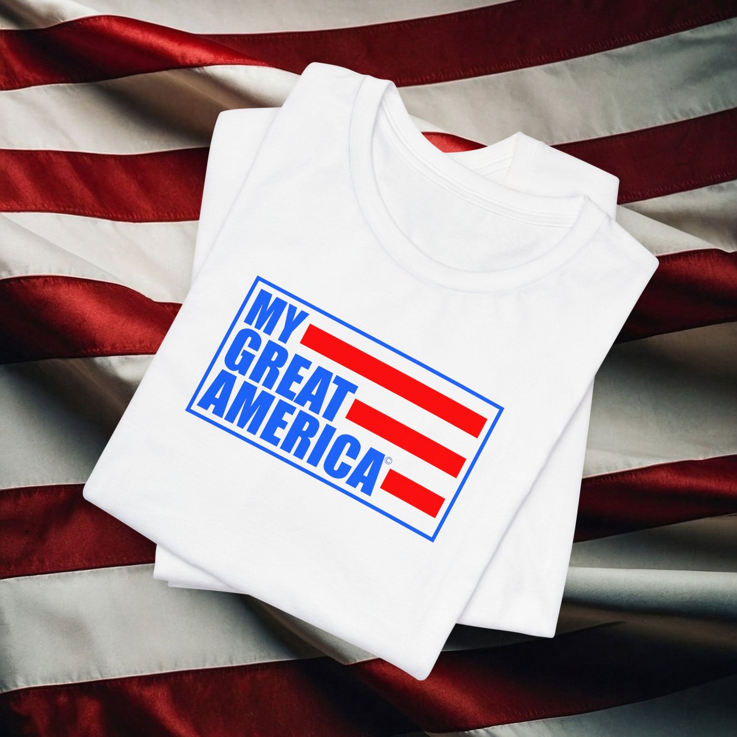 My Great America Logo - Unisex Jersey Short Sleeve Tee