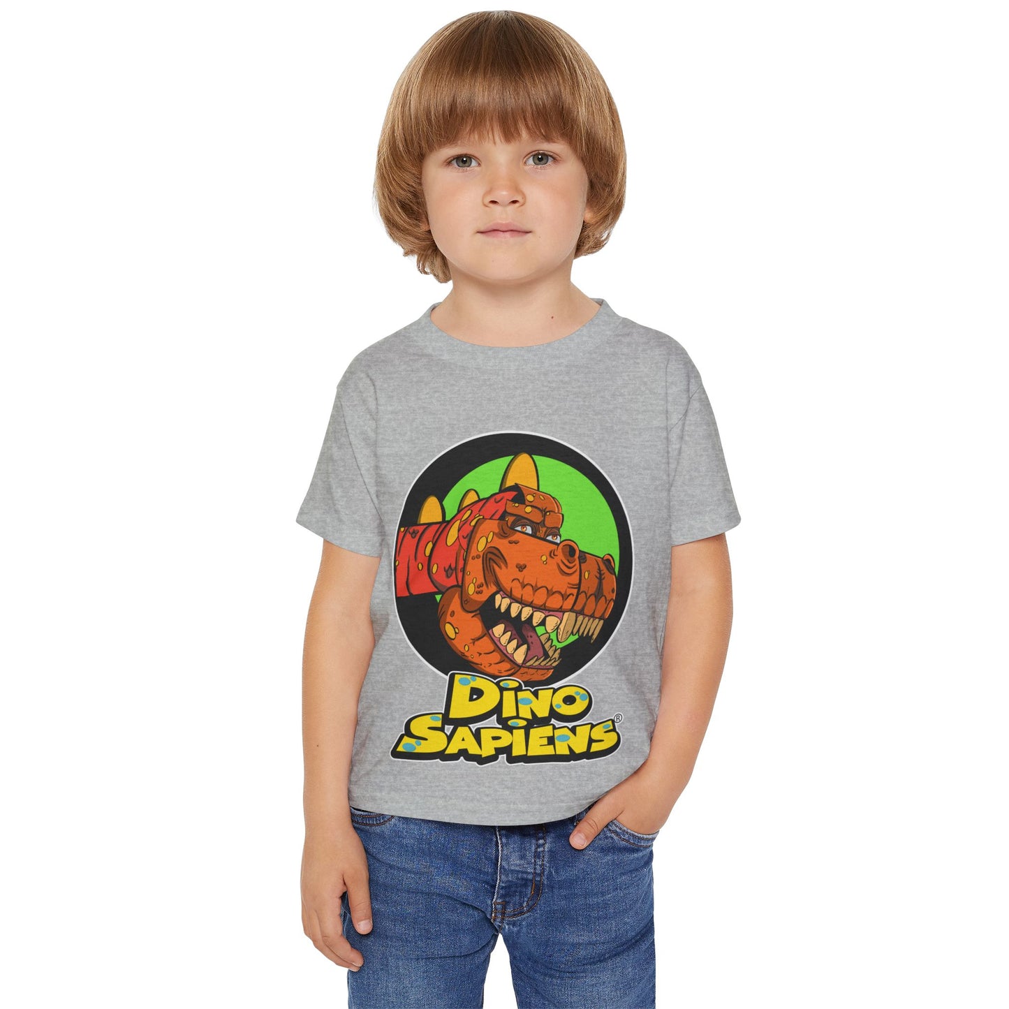 Diny DinoSapiens by MundoMonito Heavy Cotton™ Toddler T-shirt