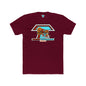 Tacoma Triceratops Football Mascot Tee — Retro Sports Dino Graphic T-Shirt. Designed by Yorch Enciso