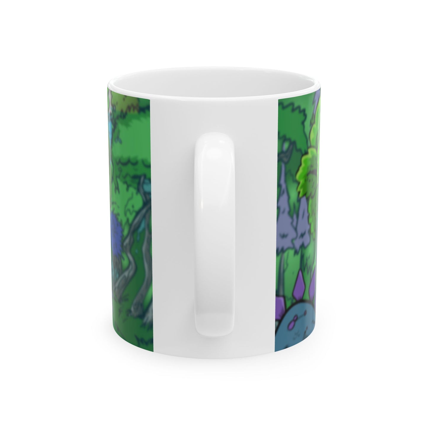 DinoSapiens Ceramic Mug, (11oz, 15oz) by MundoMonito