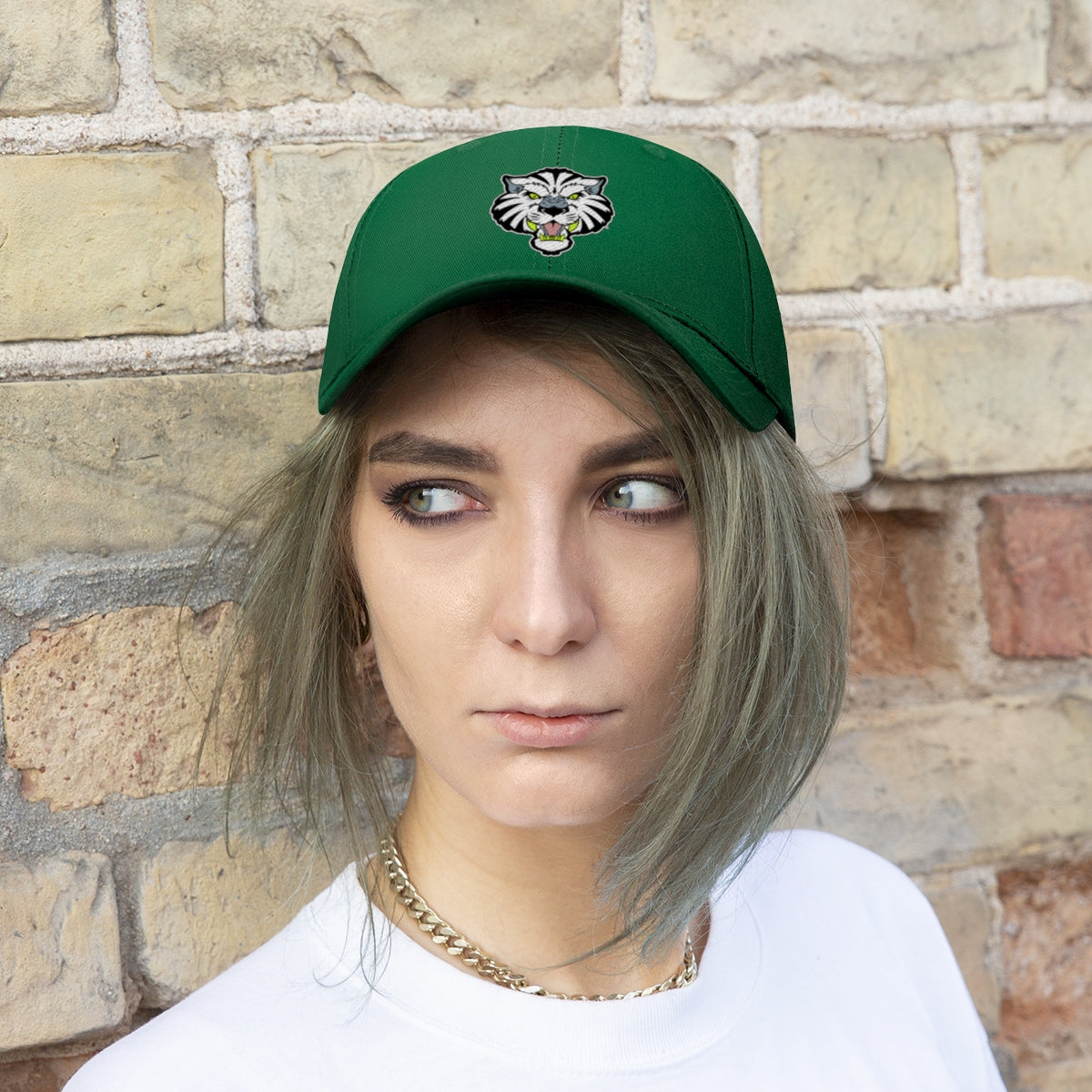 White Tigers Fantasy - Unisex Twill Hat