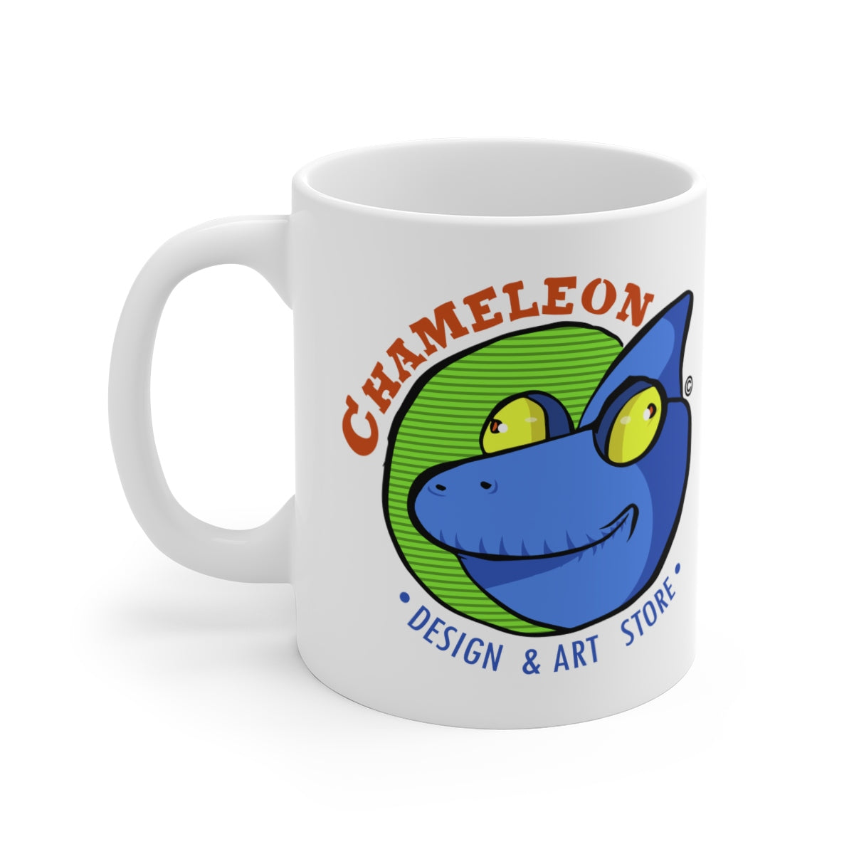 Chameleon Original - White Ceramic Mug