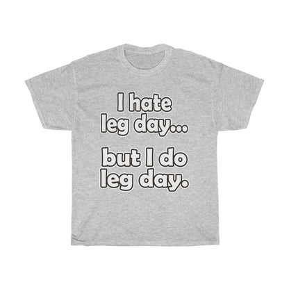 Gym Perrón Leg Day - Unisex Heavy Cotton Tee