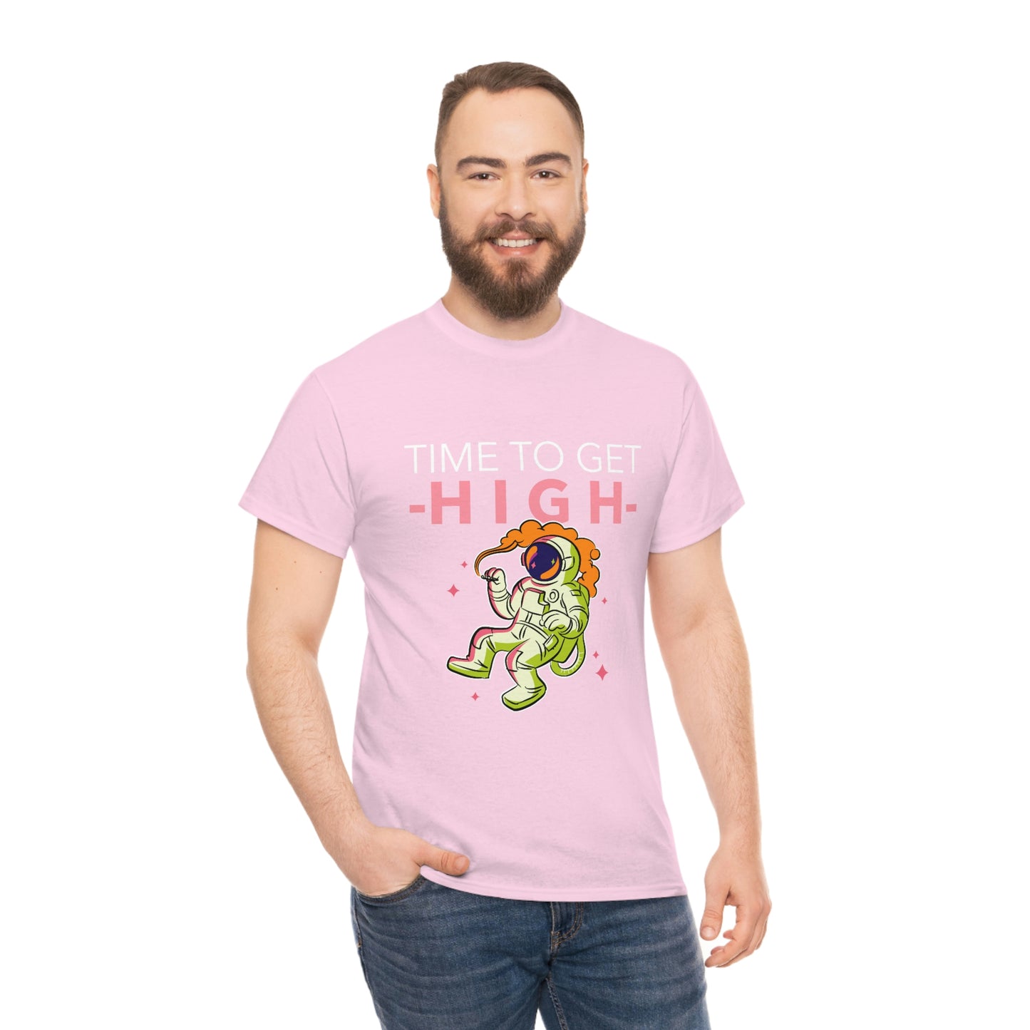 Time to get High - Unisex Heavy Cotton Tee