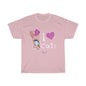 Julia Cat I Love Cats 2- Unisex Heavy Cotton Tee