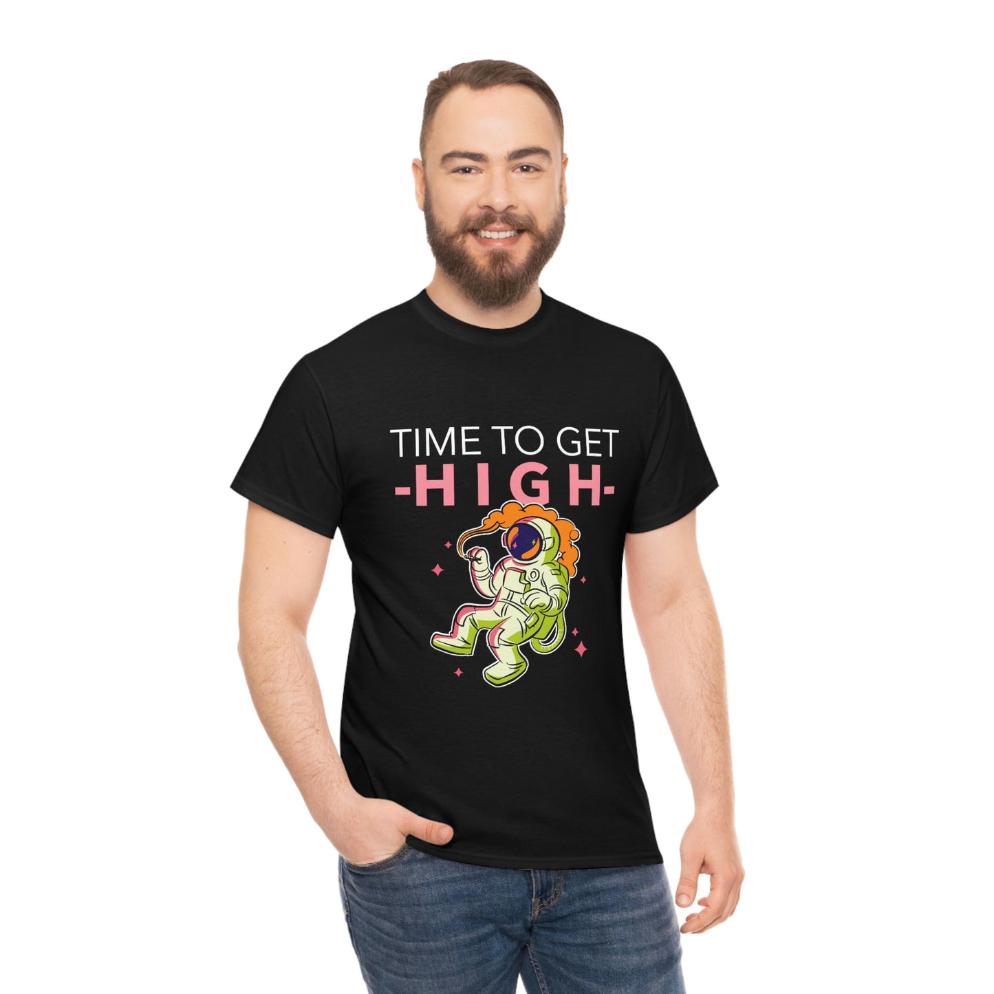 Time to get High - Unisex Heavy Cotton Tee