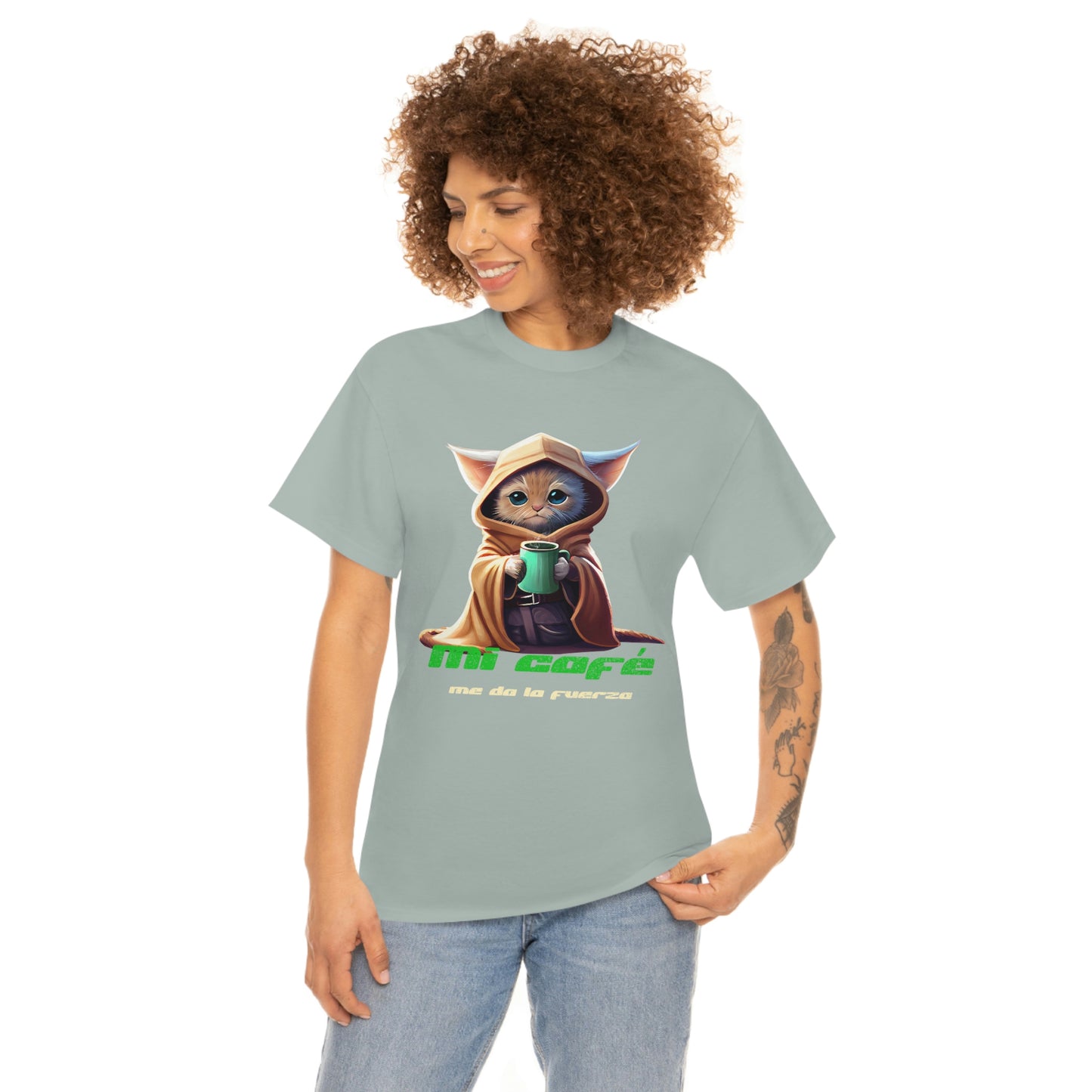 La Fuerza del Café Unisex Heavy Cotton Tee