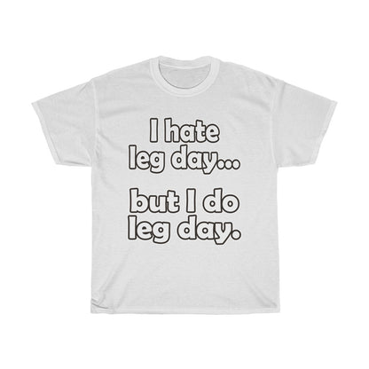 Gym Perrón Leg Day - Unisex Heavy Cotton Tee