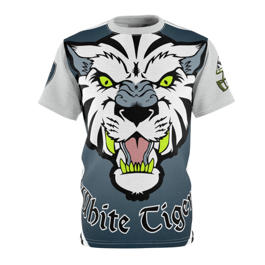 White Tigers full Fantasy - Unisex AOP Cut & Sew Tee