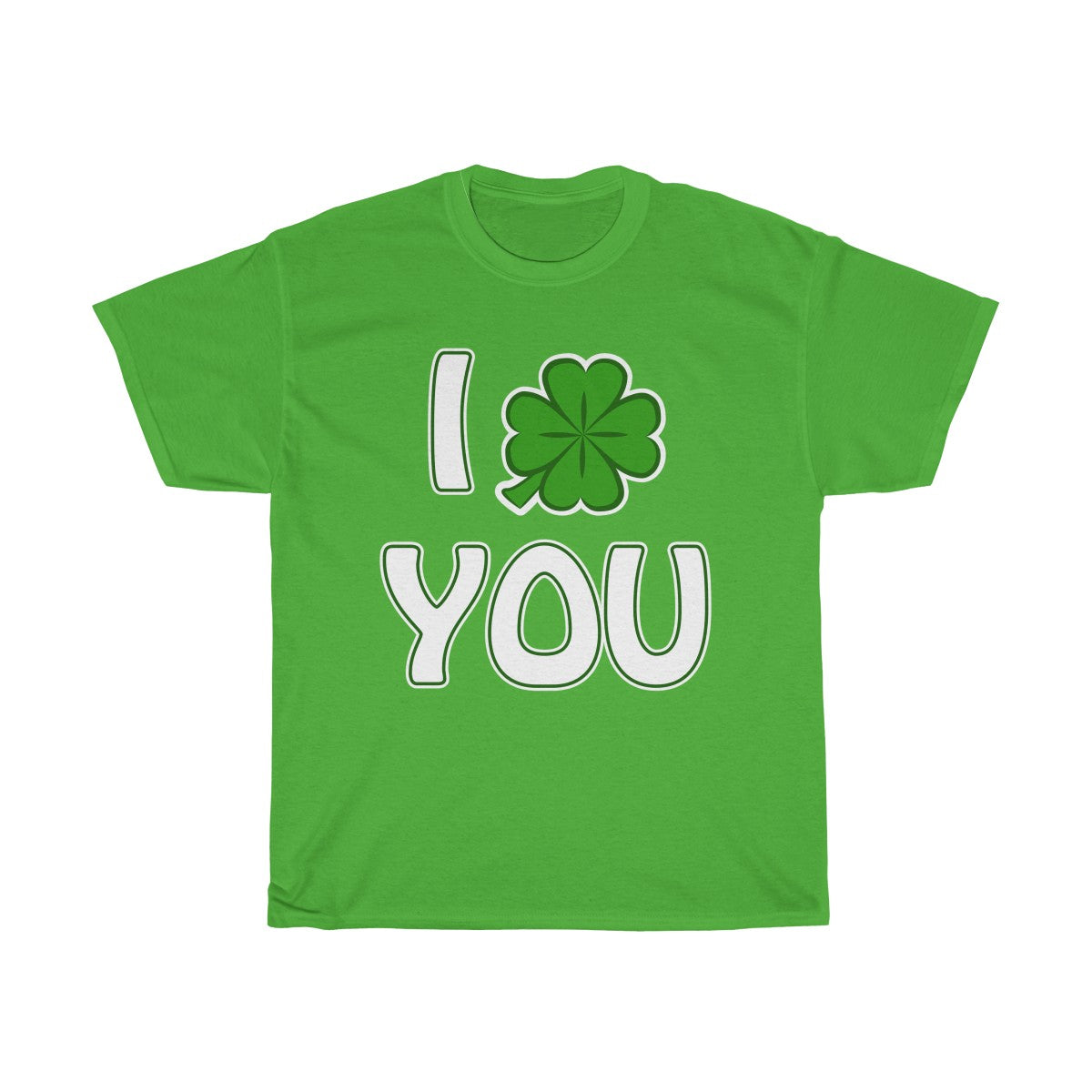 ST Patricks i you - Unisex Heavy Cotton Tee