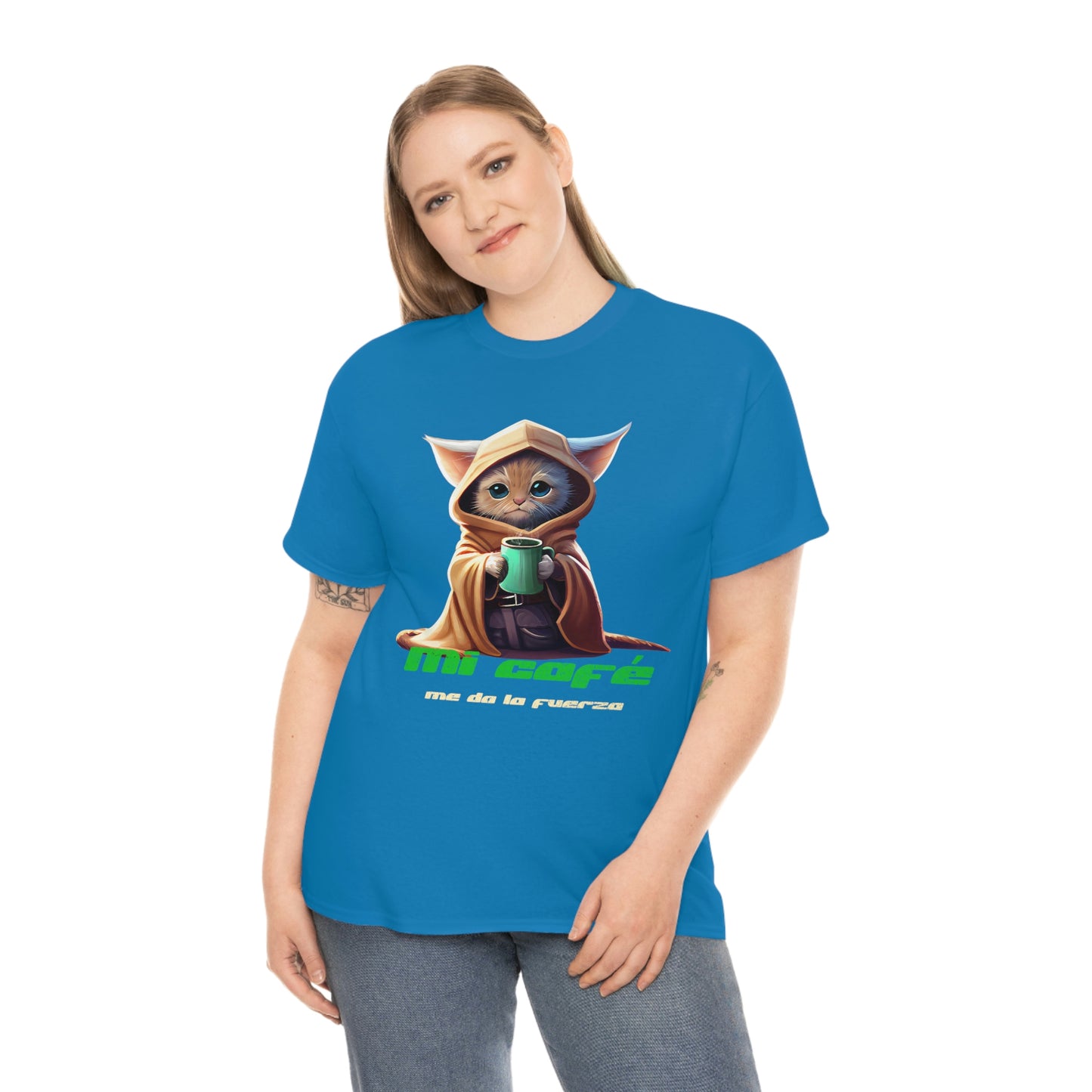 La Fuerza del Café Unisex Heavy Cotton Tee