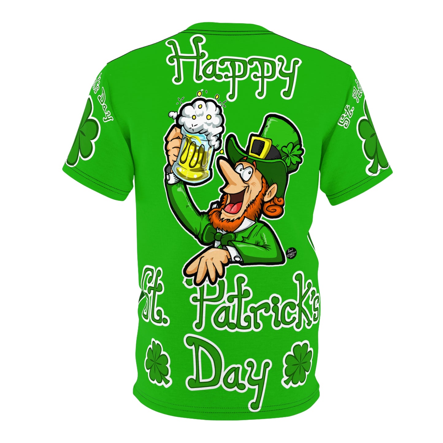 St Patricks Day - Unisex AOP Cut & Sew Tee