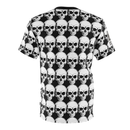 Skull full MOrBO - Unisex AOP Cut & Sew Tee