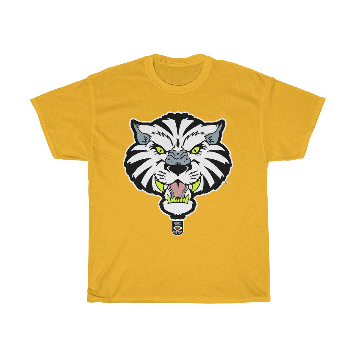 White Tigers Fantasy - Unisex Heavy Cotton Tee