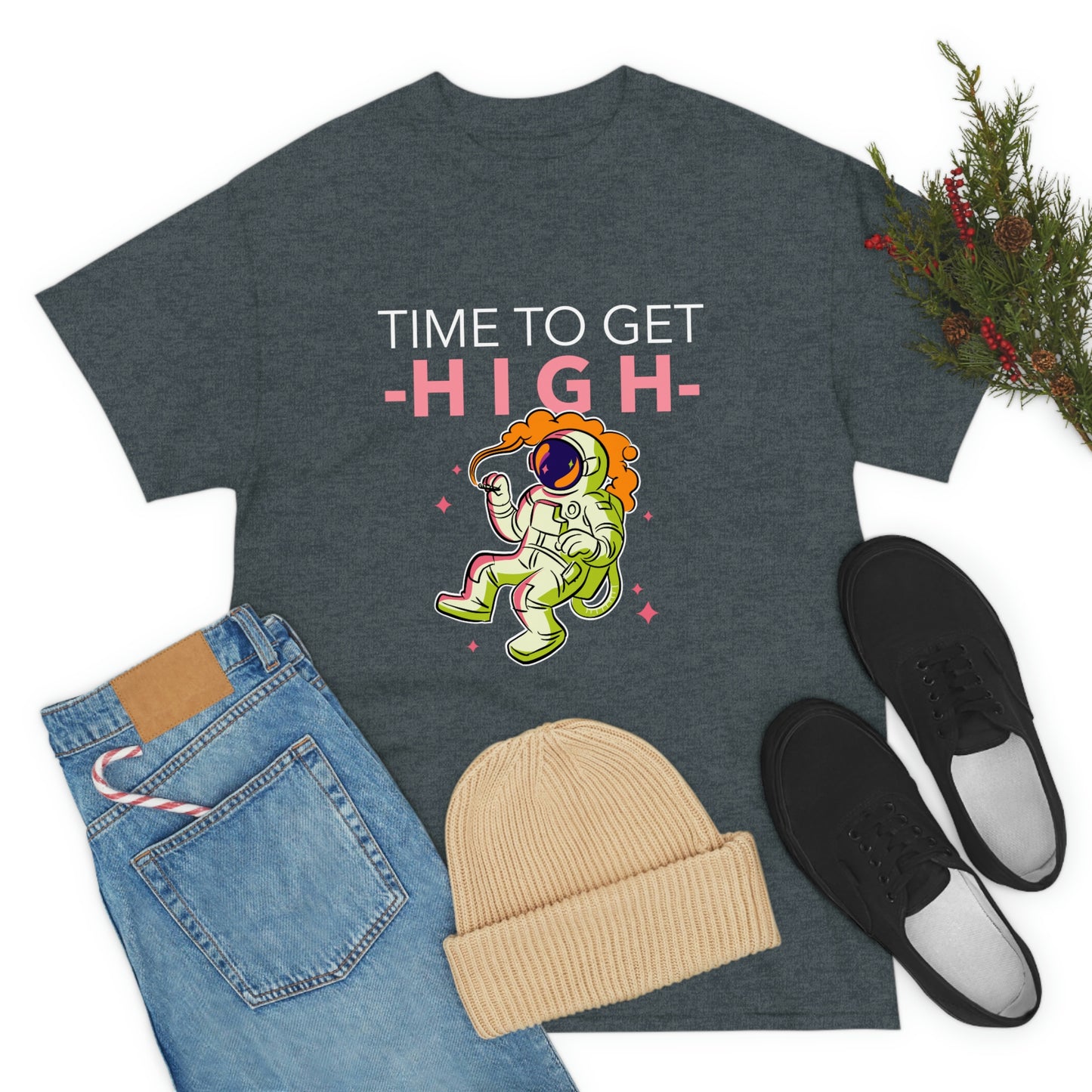 Time to get High - Unisex Heavy Cotton Tee