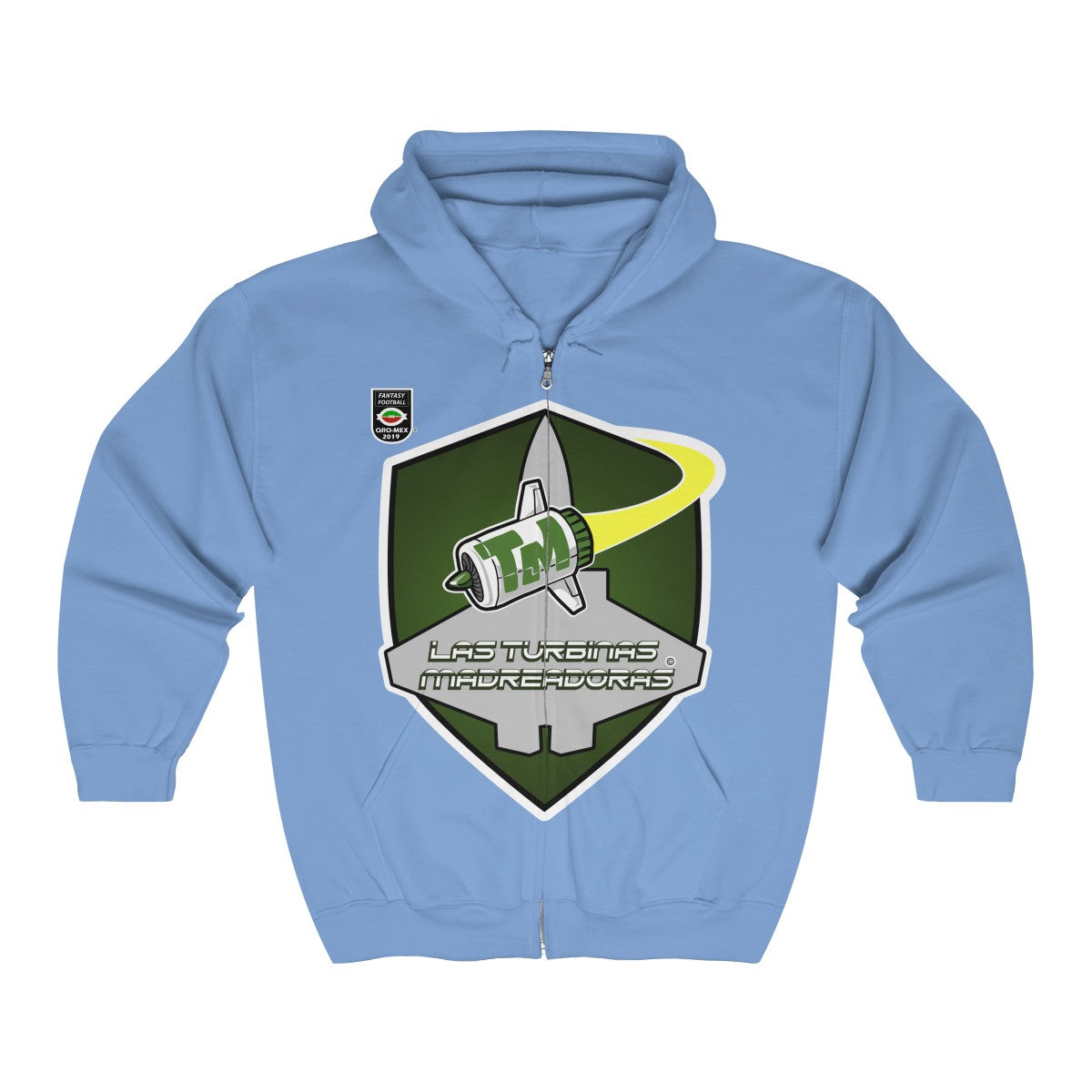 Turbina Fantasy - Unisex Heavy Blend™ Full Zip Hooded Sweatshirt