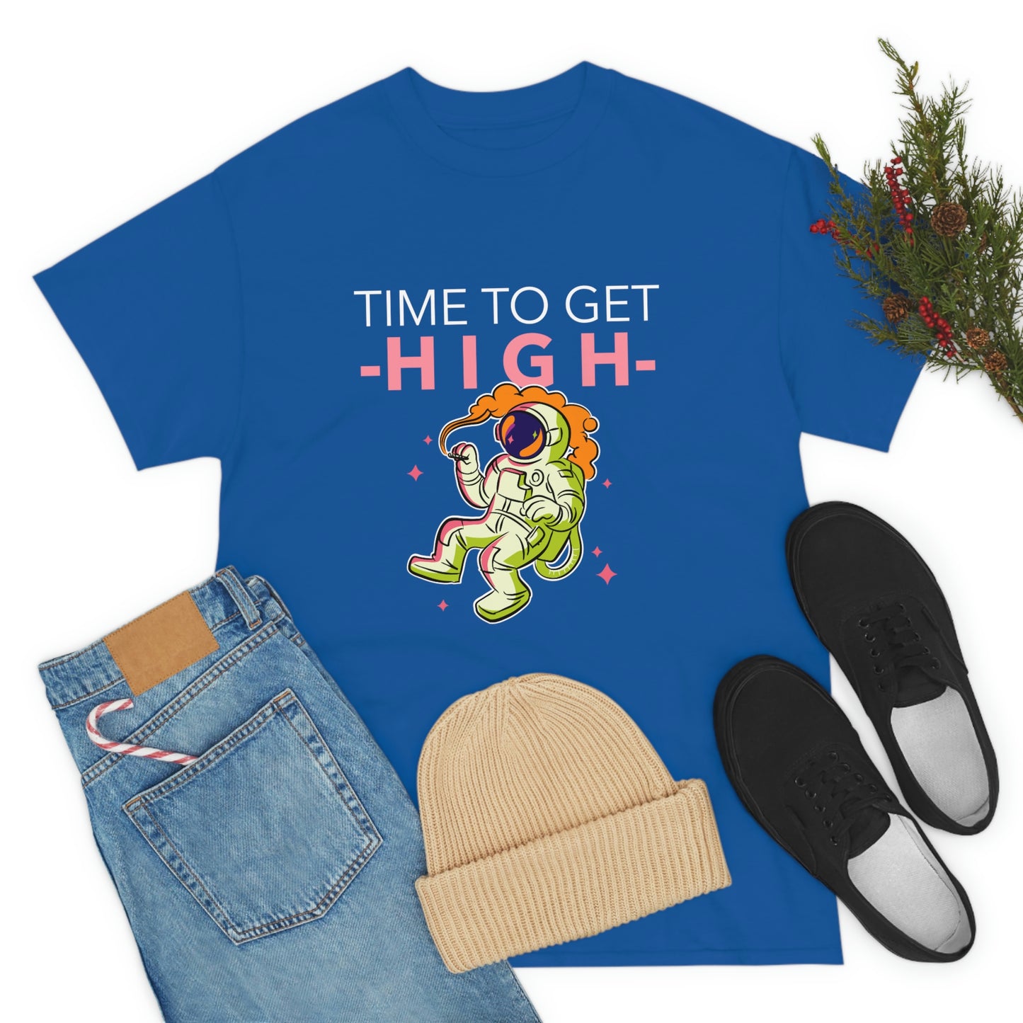 Time to get High - Unisex Heavy Cotton Tee