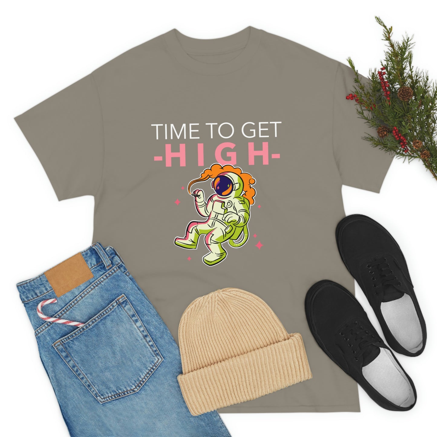 Time to get High - Unisex Heavy Cotton Tee