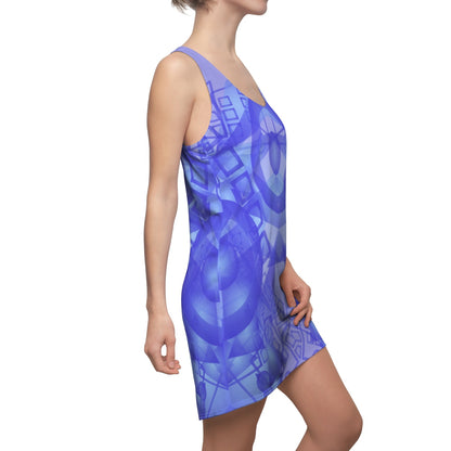 Blue D Magic Whisper - Women's Cut & Sew Racerback Dress