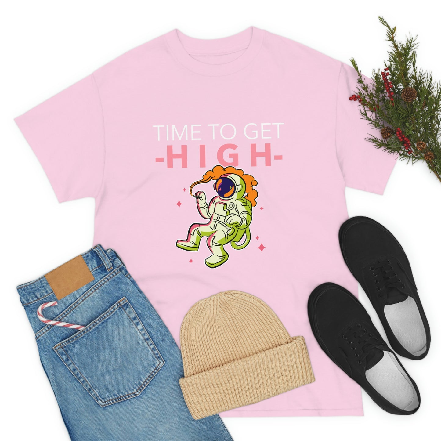 Time to get High - Unisex Heavy Cotton Tee