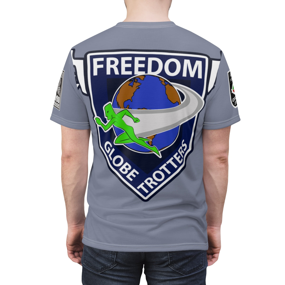 Freedom Globetrotters Fantasy QRO-MEX Unisex AOP Cut & Sew Tee